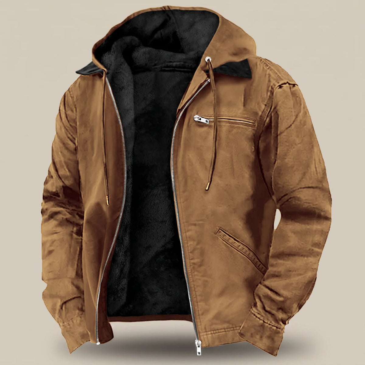 Bradbury Fleece-Lined Suede Jacket