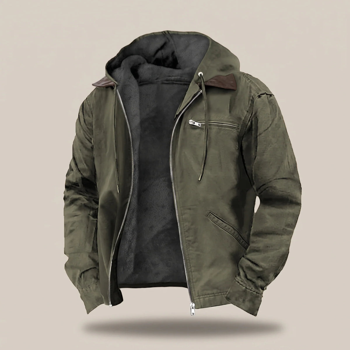 Bradbury Fleece-Lined Suede Jacket