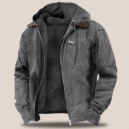 Bradbury Fleece-Lined Suede Jacket
