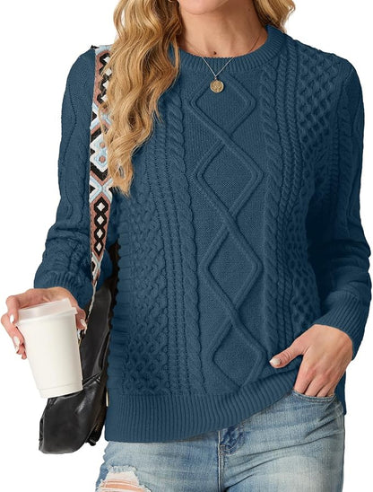 Sandra | Premium Crossknit Sweater