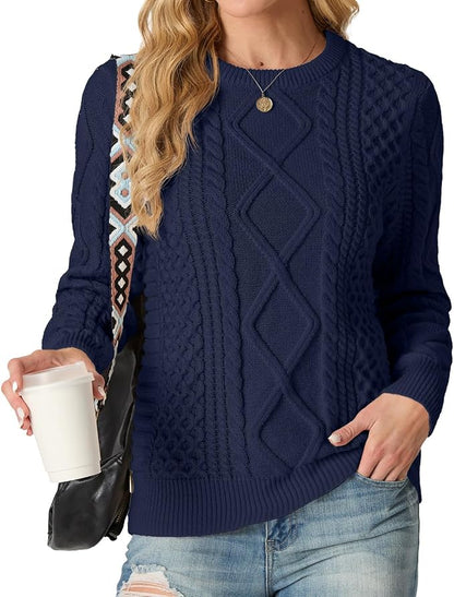 Sandra | Premium Crossknit Sweater