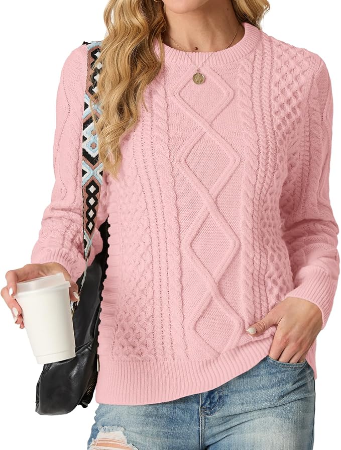 Sandra | Premium Crossknit Sweater