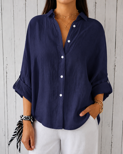 Mcqueen | Womens Linen Shirt