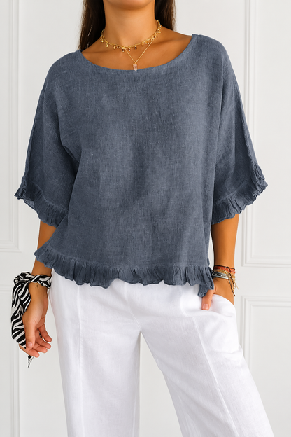 Tiana | Women's Summer Linen Top