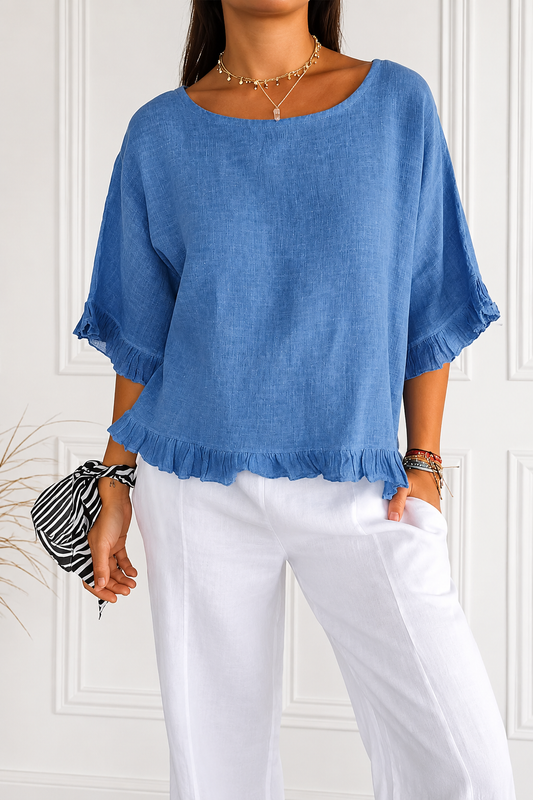 Tiana | Women's Summer Linen Top
