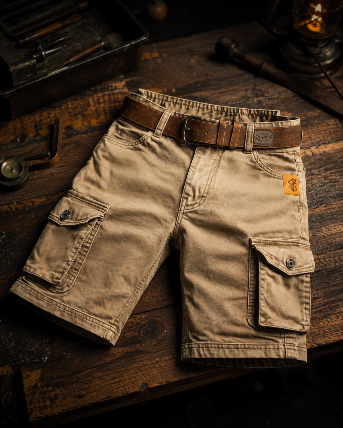 Earl | Mens Vintage Cargo-Shorts
