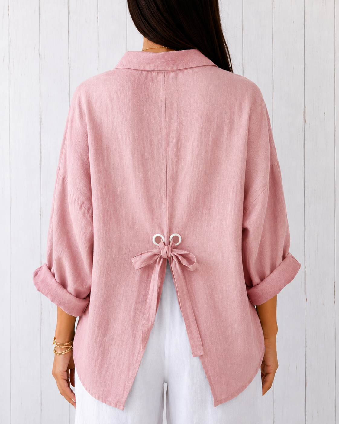 Mcqueen | Womens Linen Shirt