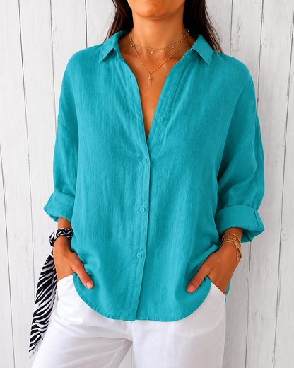 Mcqueen | Womens Linen Shirt