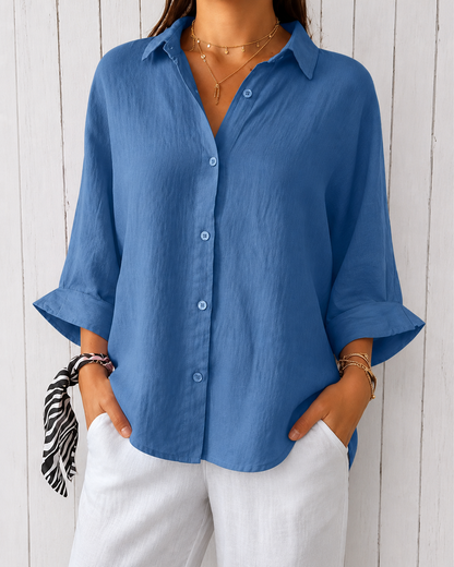 Mcqueen | Womens Linen Shirt