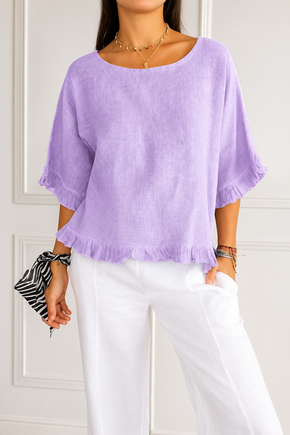 Tiana | Women's Summer Linen Top