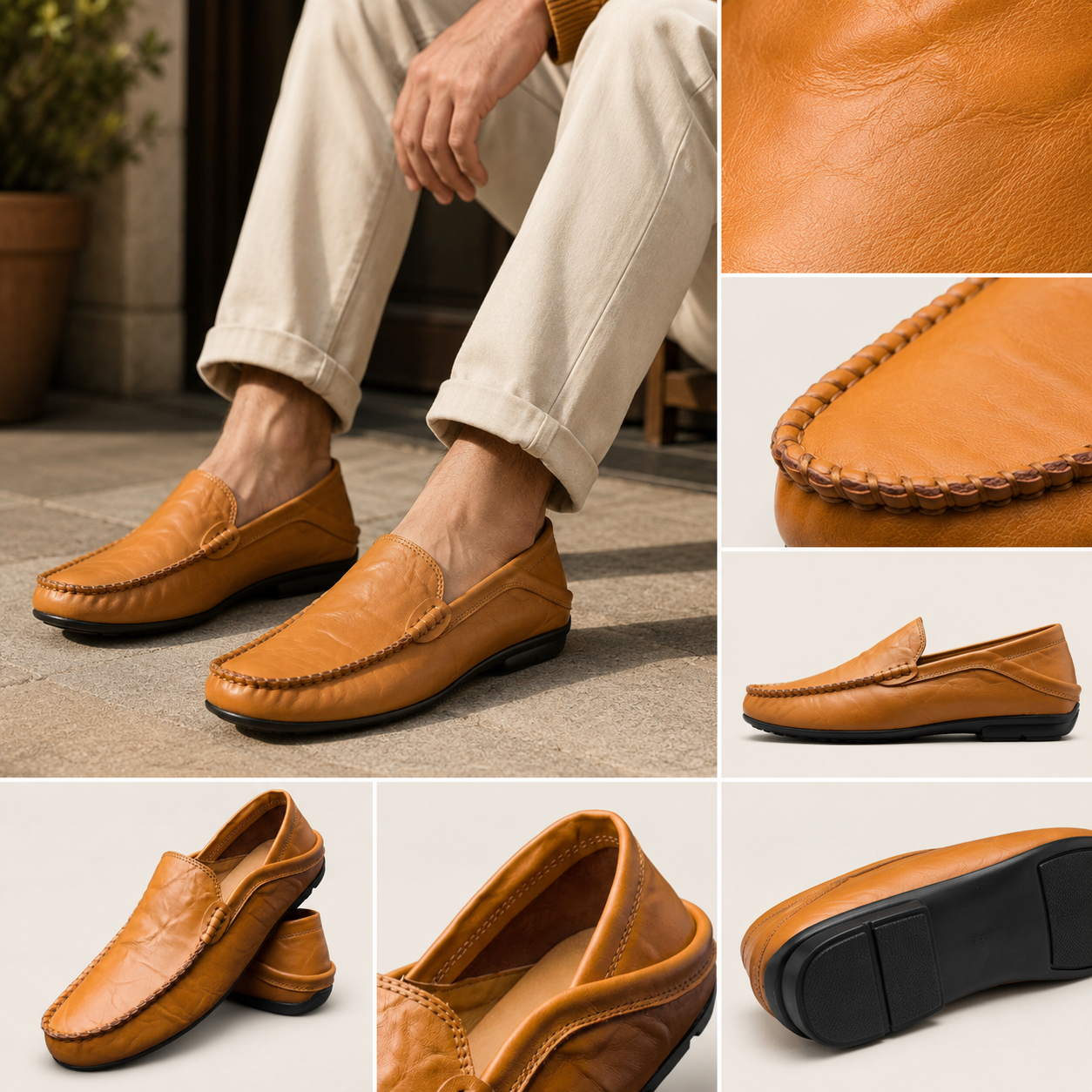 Tommè | Mens Leather Loafers
