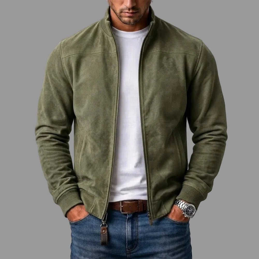 Valmont | Premium Moose Suede Bomber