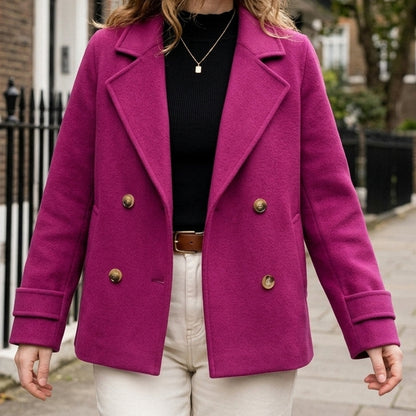 Charlotte Wool-Blend Coat