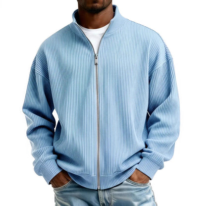 Valmont | Premium Ribbed Zip Jacket