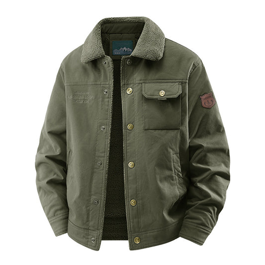 Hudson Sherpa-Lined Utility Jacket