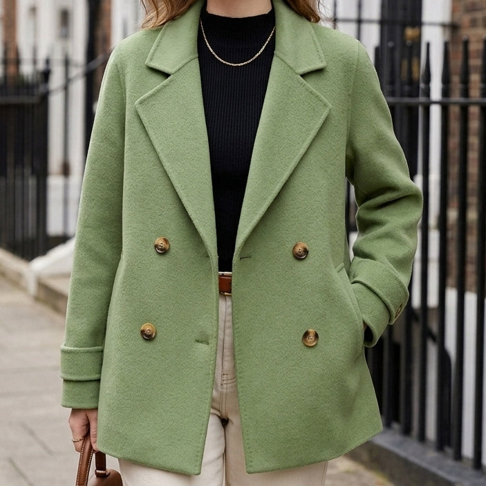 Charlotte Wool-Blend Coat