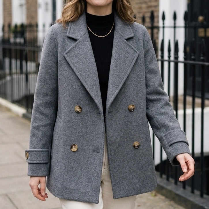 Charlotte Wool-Blend Coat