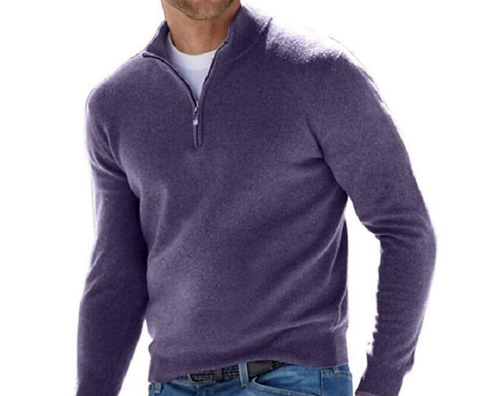 Valmont | Quarter-Zip Knit Sweater