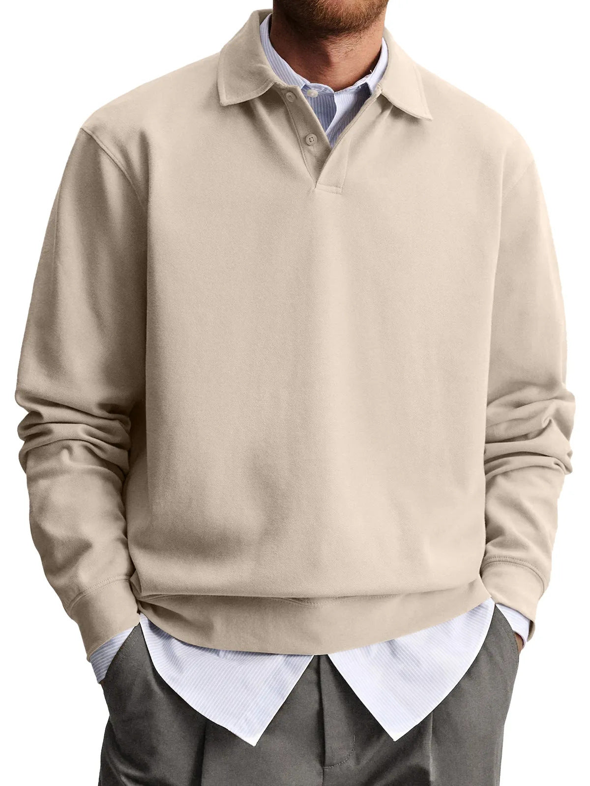 Hartley Collared Sweatshirt