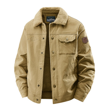 Hudson Sherpa-Lined Utility Jacket
