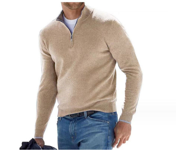 Valmont | Quarter-Zip Knit Sweater
