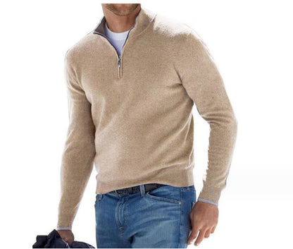 Valmont | Quarter-Zip Knit Sweater