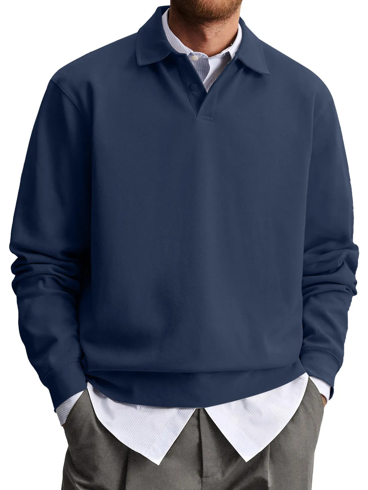 Hartley Collared Sweatshirt