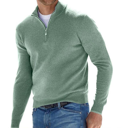 Valmont | Quarter-Zip Knit Sweater