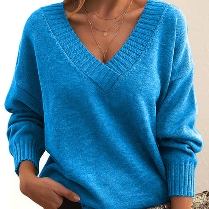The Olivia™ V-Neck Knit Jumper