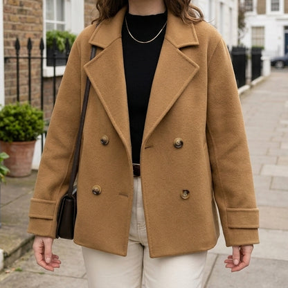 Charlotte Wool-Blend Coat