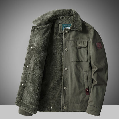 Hudson Sherpa-Lined Utility Jacket