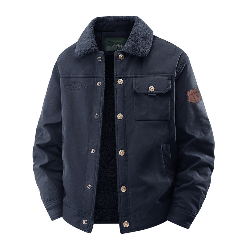 Hudson Sherpa-Lined Utility Jacket