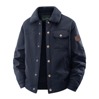 Hudson Sherpa-Lined Utility Jacket