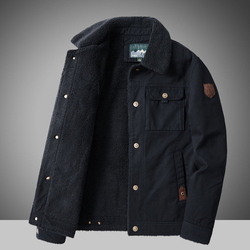 Hudson Sherpa-Lined Utility Jacket