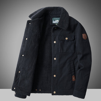 Hudson Sherpa-Lined Utility Jacket