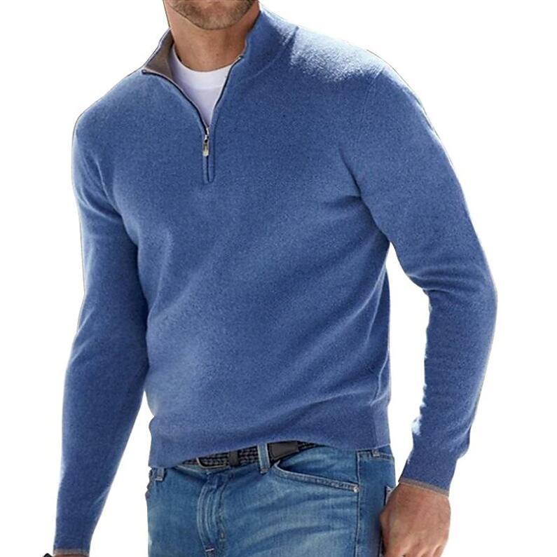 Valmont | Quarter-Zip Knit Sweater