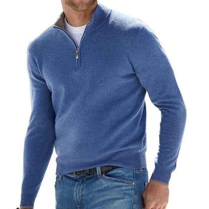 Valmont | Quarter-Zip Knit Sweater