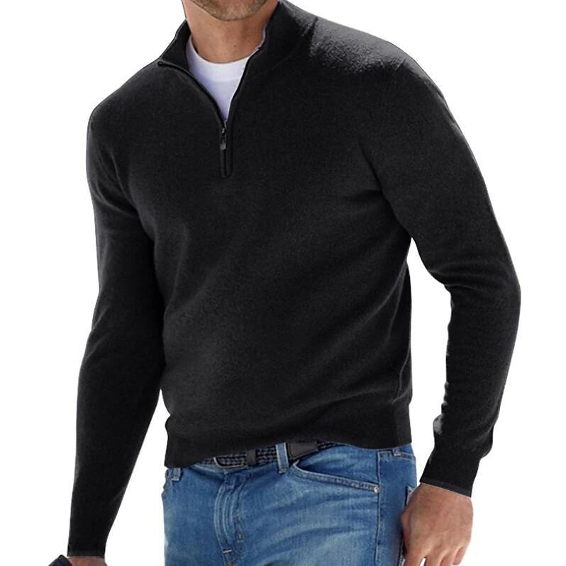 Valmont | Quarter-Zip Knit Sweater