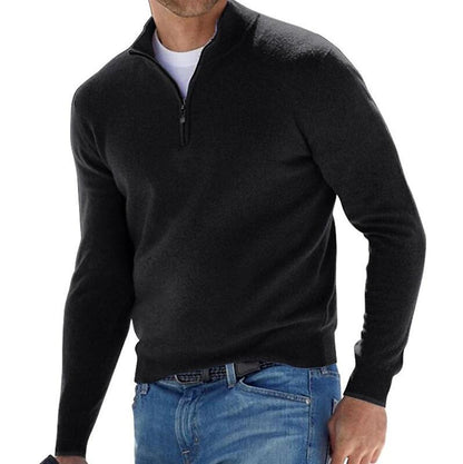 Valmont | Quarter-Zip Knit Sweater
