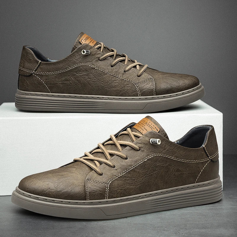 Columbia Leather Trainers