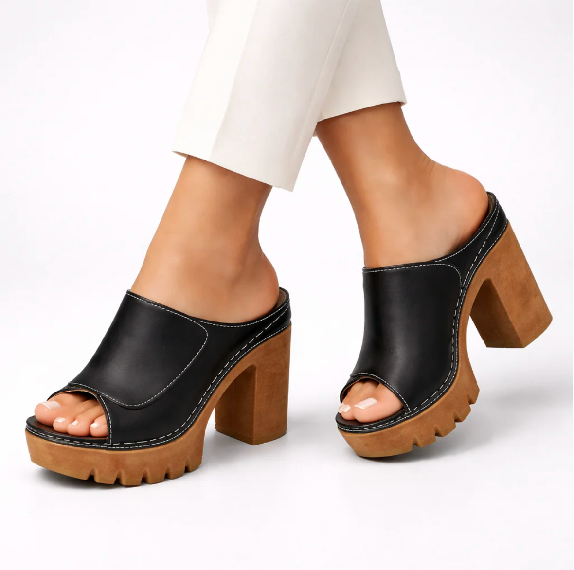 Gazelle Platform Heels