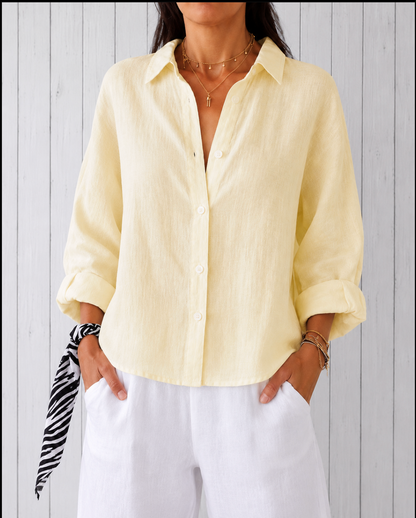 Mcqueen | Womens Linen Shirt