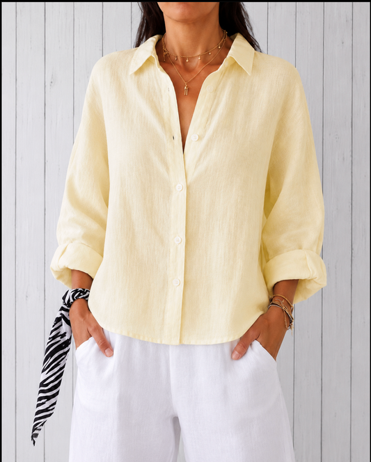 Mcqueen | Womens Linen Shirt