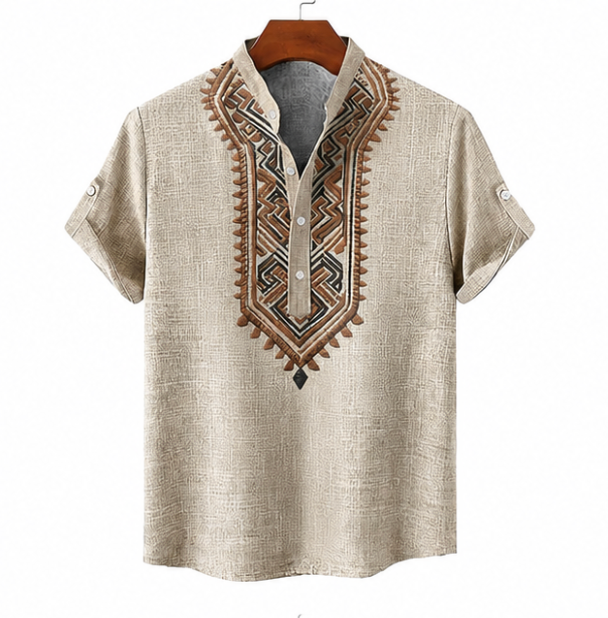 Valmont | Boho Premium Linen Shirt