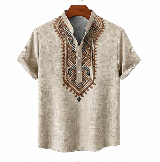 Valmont | Boho Premium Linen Shirt