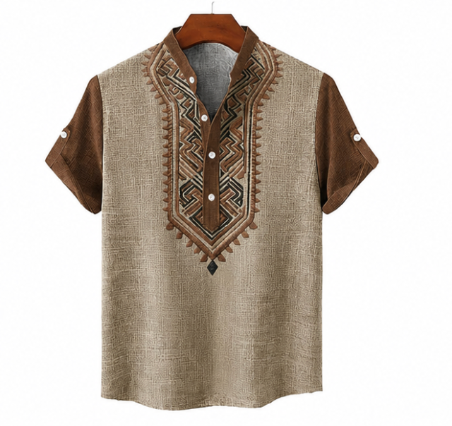 Valmont | Boho Premium Linen Shirt