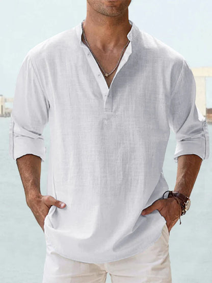 Shoreline | Mens Summer Linen Shirt
