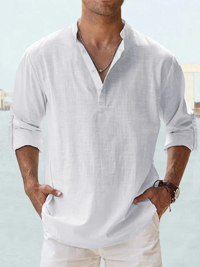 Shoreline | Mens Summer Linen Shirt