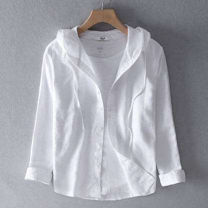 Lorenza | Linen Hoodie