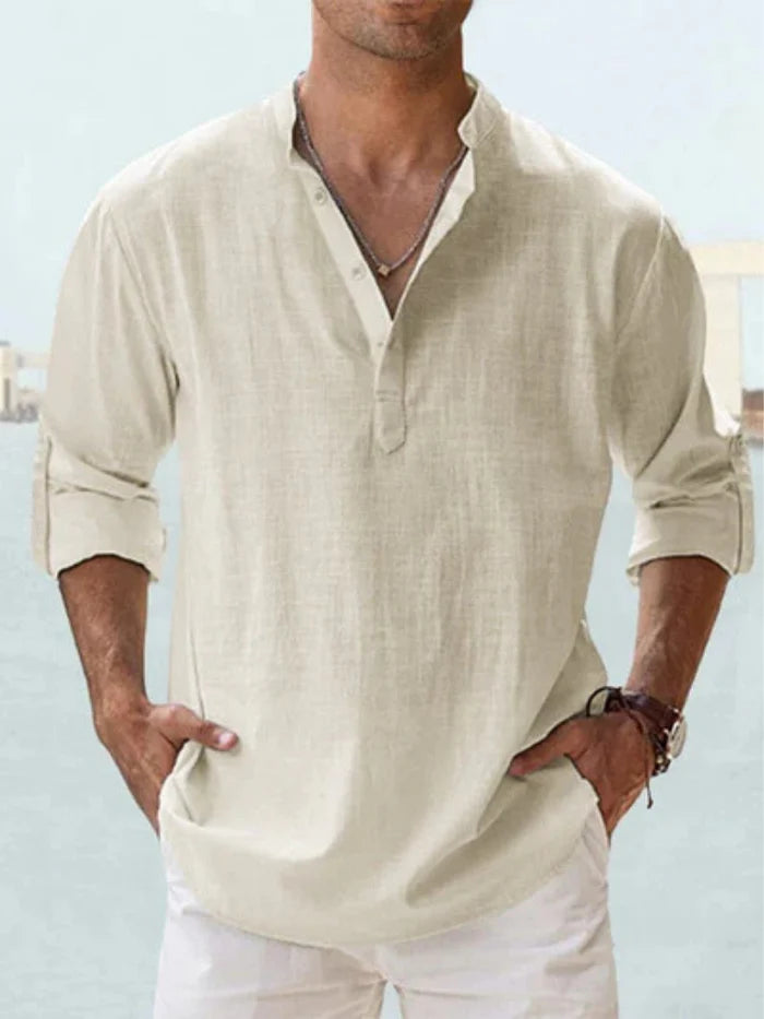 Shoreline | Mens Summer Linen Shirt